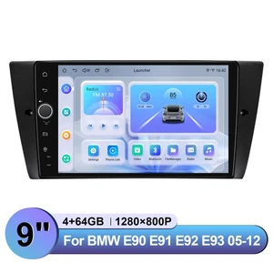 For BMW E90 E91 E92 E93 3 Series 2005-2012 9" Android 13 Stereo Wireless Carplay - Picture 1 of 17