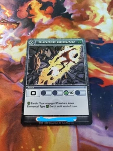 Chaotic - Sunder Ground 54/100 NM Uncommon Attack Card - Picture 1 of 1