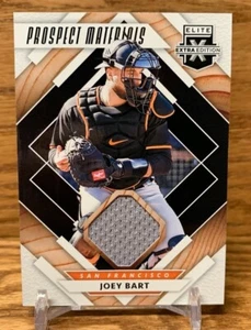 JOEY BART Materials Relic 2020 Panini Extra Elite GIANTS PM-JB Player Worn - Picture 1 of 2