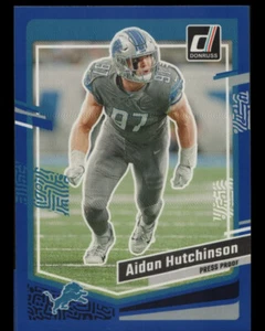 2023 Donruss #94 Aidan Hutchinson Press Proof Blue - Picture 1 of 2
