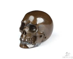 1.1" Matrix Opal Hand Carved Crystal Skull, Realistic, Crystal Healing - Picture 1 of 8