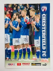2017/18 CHESTERFIELD V CRAWLEY TOWN 03-02-2018 LEAGUE 2 - Picture 1 of 1