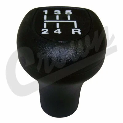 Crown Gear Shift Knob M10 x 1.5 for Jeep Comanche / Cherokee / TJ / Wrangler YJ - Image 1 of 3