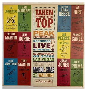 Taken From The Top Peak Performances Live! 1962 RCA Victor PR 128 GOOD+ - Picture 1 of 4