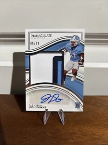 Josh Downs 2023 Immaculate RPA (rc) #/99 - Picture 1 of 4