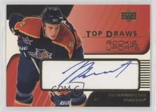2003-04 Upper Deck Rookie Update Top Draws Jay Bouwmeester #TD-18 Auto