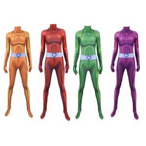 Totally Spies Trébol Ewing Alexandra Cosplay Mono Zentai Disfraz Body - Imagen 1 de 10