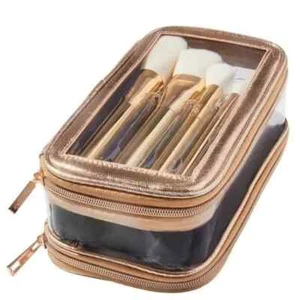 Tarte Gold Dusters 5 Piece Brush Set & Travel Case - Picture 1 of 1