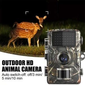 Trail Hunting Camera 36MP 1080P Wildlife Game Night Vision Outdoor Security Cam - Picture 1 of 16