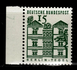 Bund 455 DZ 7 **, 15 Pf. Deutsche Bauwerke mit Druckerzeichen 7 - Bild 1 von 1