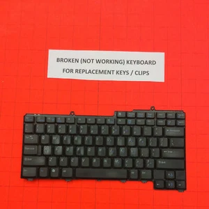 Teclado para computadora portátil Dell Inspiron 8600 roto K051125X CN-0H5639 0H5639 - Imagen 1 de 4