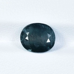 GEMA DE MADAGASCAR BRILLO MASIVO DE 2,18 quilates / grandidierita natural - ¡Video de corte ovalado!! - Imagen 1 de 2