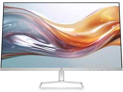 HP Series 5 27" FHD 5ms White Monitor - Image 1 of 4