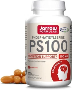 Jarrow Formulas PS100, Phosphatidylserine, 100 mg, 120 Softgels EXP 05/26 - Picture 1 of 6