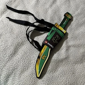 LEGO NINJAGO Lloyd's Dao Schaumstoffschwert mit Scheide grün 20,5" langes Legoland - Bild 1 von 5