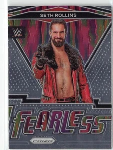 Panini Prizm WWE 2022 | Seth Rollisn (Fearless Insert) #24 - Monday Night RAW - Imagen 1 de 2