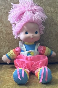 Rainbow Brite Tickled Pink Baby Doll 15" 1983 - Picture 1 of 13