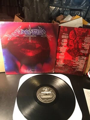 Sarcófago Hate LP 1994 Brazil Sarcofago Sepultura Mutilator death metal - Image 1 of 4
