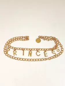 Cadena de collar princesa grande en tono dorado - Imagen 1 de 6
