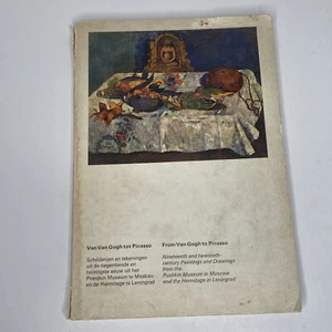 From Van Gogh to Picasso Pushkin Museum Moscow Hermitage Leningrad 1972 - Picture 1 of 12