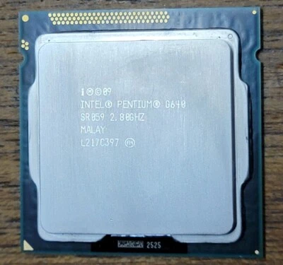 Intel Pentium G640 Dual Core SR059 CPU Processor 2.80GHz - Image 1 of 2