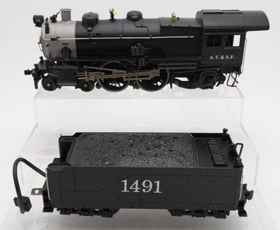 Lionel 6-18096 O Gauge AT&SF 4-4-2 Steam Locomotive & Tender #1491 EX - Image 1 of 4