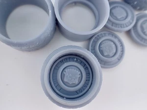 Deep Dish Custom Cadillac Wheels And Tires 1/25 - Picture 1 of 4