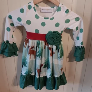 Vestido de vacaciones Oopsie Daisy, niñas talla 3 - Imagen 1 de 12