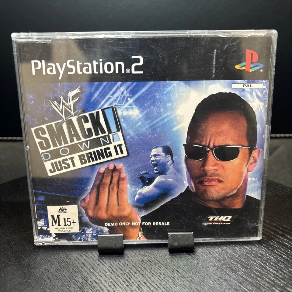 WWF SmackDown Just Bring It DEMO - Sony PlayStation 2 (PS2) [PAL]  - Image 1 of 4