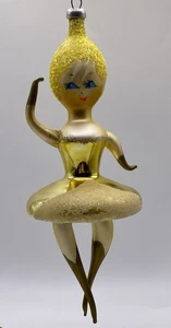 VTG Mouth-Blown Soffieria De Carlini Glass Ornament, BALLERINA DANCER. - Picture 1 of 10