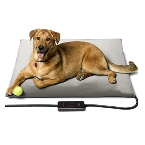 Safe & Durable XL Pet Heating Pad, 47x28 in - Chew Resistant & Waterproof Design - Foto 1 di 11