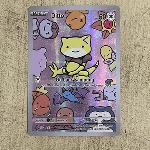 After Skool Hobby Ditto Abra 29 Series 2 Holo Pokemon Fan Art Genetic Mystery - Picture 1 of 2