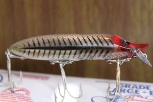 Heddon Vamp Spook 9750XRS Two Piece Hardware Vintage Lure Plastic/Tenite - Picture 1 of 9