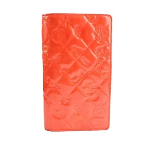 Portafoglio CHANEL Mademoiselle Glow Orange Icon trapuntato bifold 11 26811198 - Foto 1 di 5