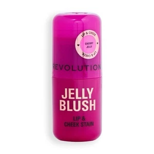 Revolution Makeup Jelly Blush Lip & Cheek Stain in Cherry - Picture 1 of 4