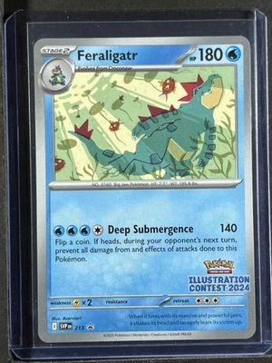 Feraligatr #213 SV: Scarlet & Violet Promo Cards 250001 - Image 1 of 2