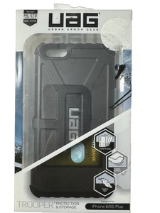 Urban Armor Gear Trooper Case for Apple iPhone 6 Plus/6s Plus - Black - Picture 1 of 2