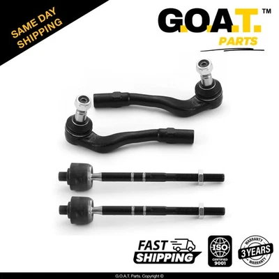 Extremos de barra de amarre interior y exterior para Mercedes-Benz C230 C240 C240 C280 tracción trasera CLK63 AMG Foto 1 de 4