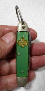 Vintage Girl Scouts Kutmaster Utica NY 4 Blade Pocket Knife USA GSA Scout - Picture 1 of 9
