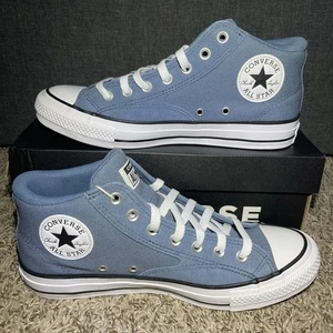 Converse Chuck Taylor Allstar Mens Size 9 Malden Street Mid A11452C Blue White - Picture 1 of 7