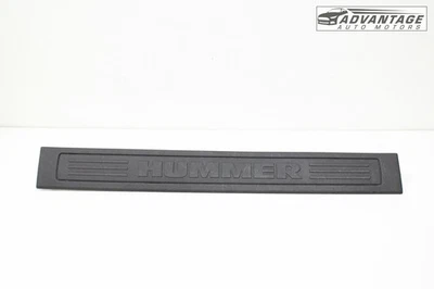 Hummer H3 2006-2010 maletero carga alféizar placa de desgaste moldura panel de cubierta OEM Foto 1 de 4