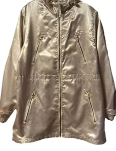 Carolina Colours ~ Women’s ~ Jacket ~ Medium ~ Gold ~ Hood ~ Vintage - Picture 1 of 18