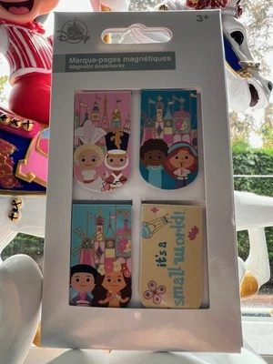 Disneyland París Nuevo y Exclusivo Juego de Marcadores Magnéticos ES UN MUNDO PEQUEÑO