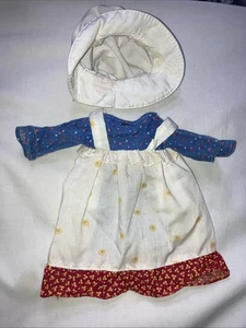 9” Centennial Knickerbocker The Original Holly Hobbie Rag Doll 1976 Conjunto de Vestido - Imagen 1 de 4