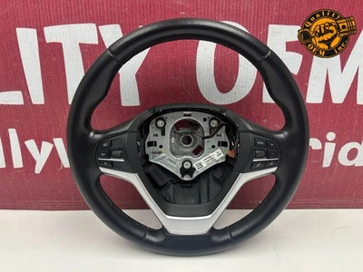 2014-2018 BMW X5 F15 2015-2019 BMW X6 F16 STEERING WHEEL W/ SWITCHES (BLACK) OEM - Image 1 of 4