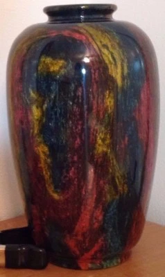 7 色蛇形假玉花瓶 – 非常独特华丽! 慈善!!!!! — 第 1/4 张图片