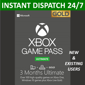 3 Months Xbox Game Pass Ultimate Membership Gaming Card