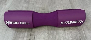 Iron Bull Strength Advanced Squat Pad - Barbell Purple Bar Pad 16” X 3.5” NEW - Picture 1 of 16