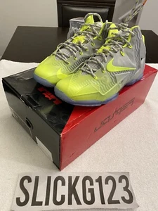 Nike Lebron 11 XI Maison Du Luster Volt Größe 9,5 DS brandneu - Bild 1 von 7