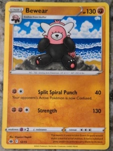Bewear 12/15 - McDonald's 2022 Promoción Tarjeta Pokémon Casi Nuevo Paquete Fresco - Imagen 1 de 2